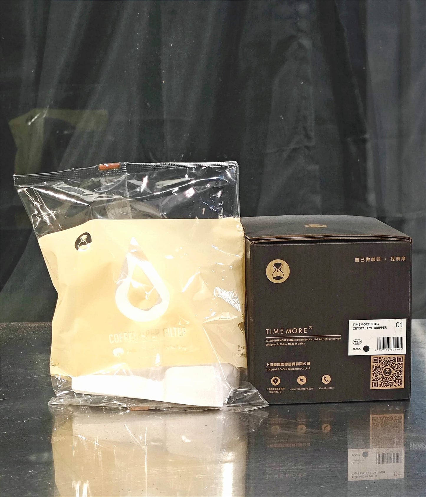 TIMEMORE | Pour Over Coffee Paper Filter 01/02 (Made in Japan) | 100入濾紙 | 100% 木漿濾紙