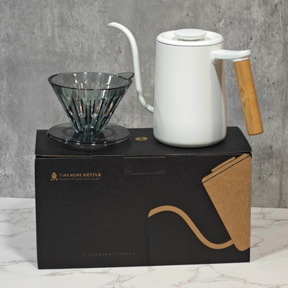 TIMEMORE Fish Youth Pour-Over Kettle 贈品 ~ 冰瞳手沖咖啡濾杯01號(黛黑色)