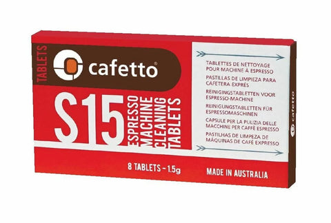 CAFETTO S15 - Espresso machine cleaning tablets