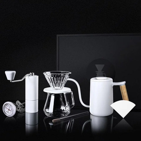 TIMEMORE | Drip Coffee Set | Fish Youth Pour-over Coffee Set | White