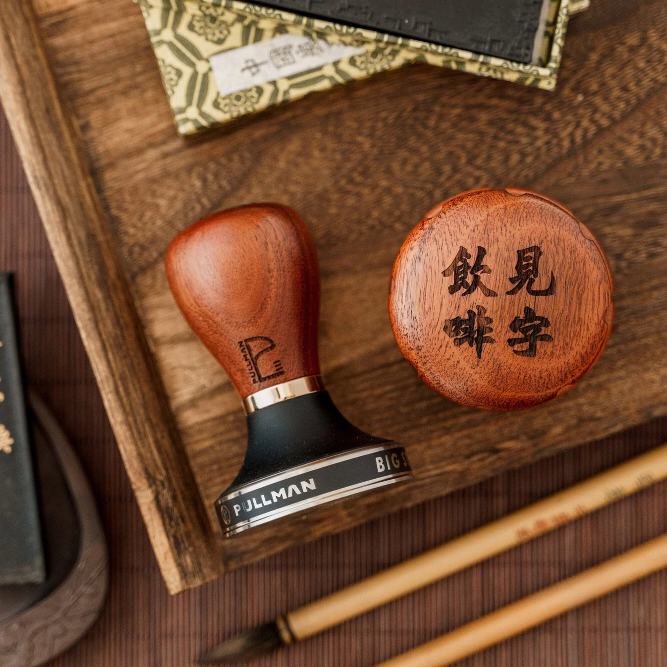 PULLMAN Hong Kong Special Edition Coffee Tamper "見字飲啡" Pullman Hong Kong