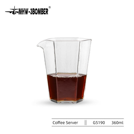 MHW-3BOMBER 轟炸機咖啡壺日式冷紋杯咖啡分享杯套裝