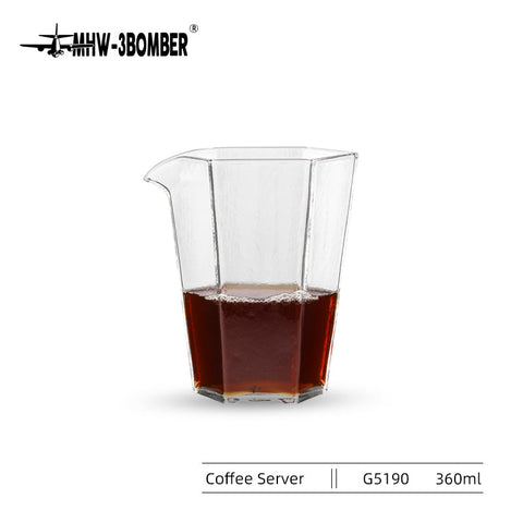 MHW-3BOMBER 轟炸機 咖啡壺 日式冷纹杯 咖啡分享杯套裝